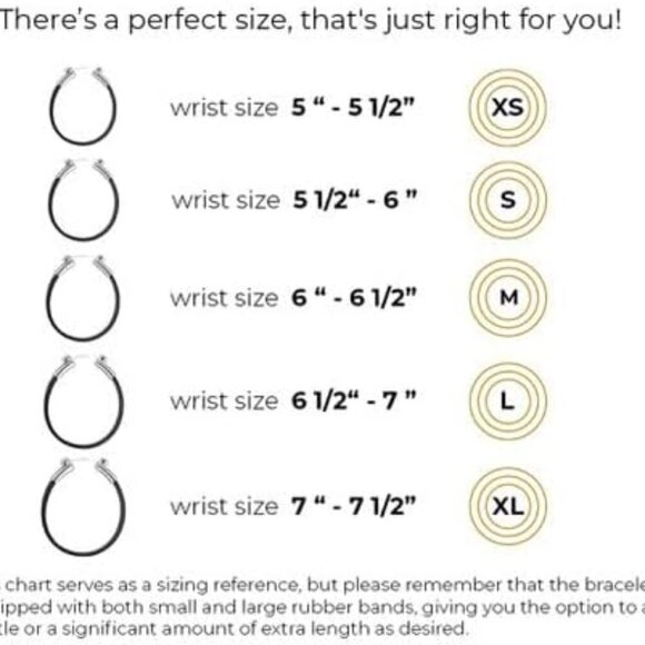 Stress Relief Snap Bracelet Silicone Rubber Bands Anxiety and Mindfulness - Picture 5 of 8